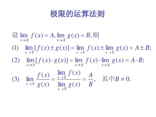 (指数型极限运算法则)揭秘指数型极限公式：探索数学世界中的极限理论及应用技巧